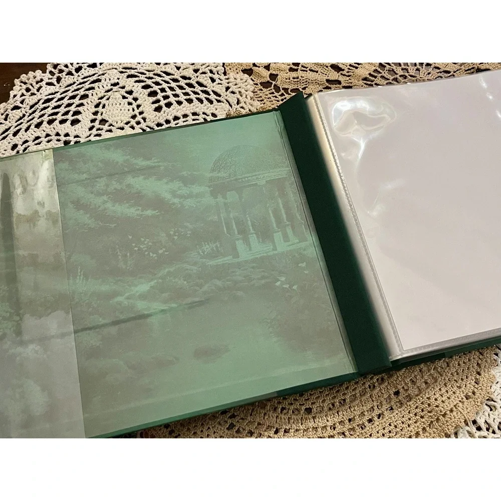 Vintage Thomas Kinkade Painter of Light 8x8 Photo Album Scrapbook NEVER USED